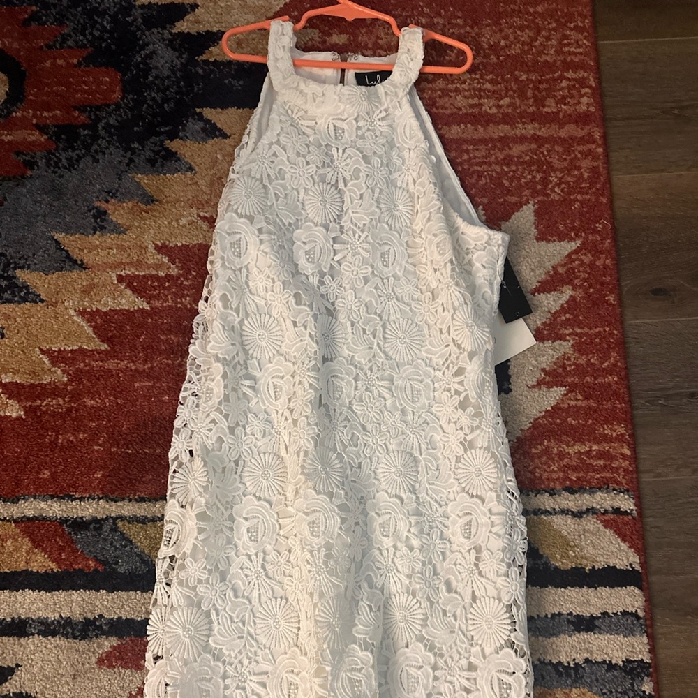 New with tags white lulus dress